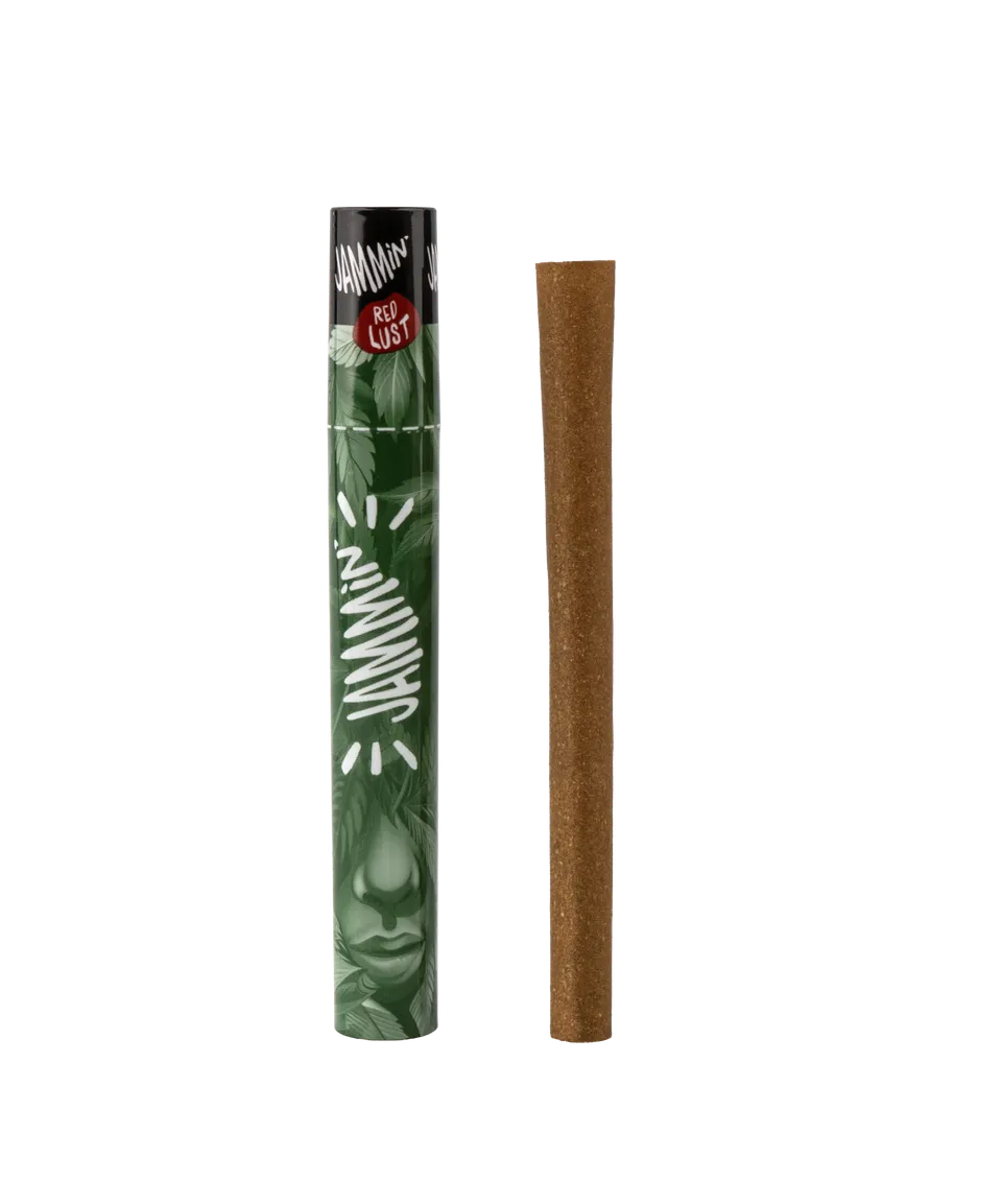 Purize Jammin Red Lust hemp-cone kullfilter