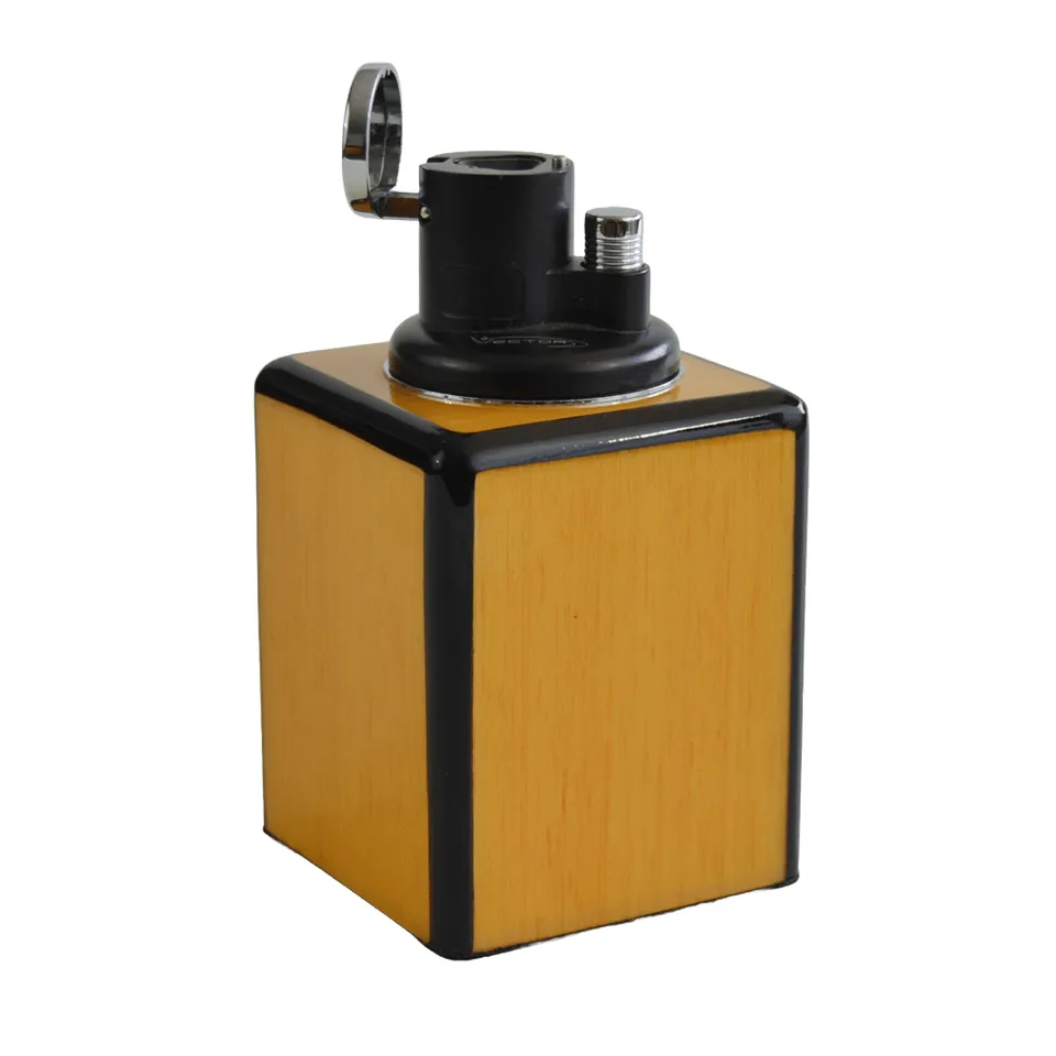 Mastro de Paja bordlighter bjørk turbo 6x6x15 cm unikat