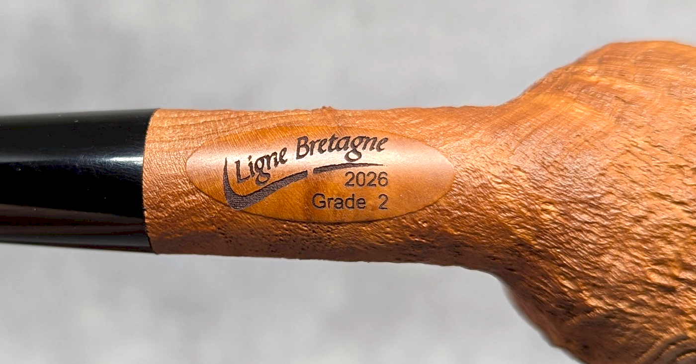 Talbert Ligne Bretagne 2602LB pipe sandblåst stor