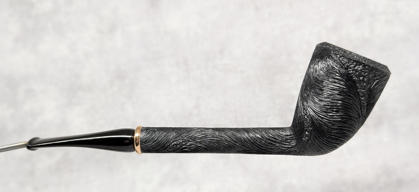 Talbert Ligne Bretagne 25C2LB tobakkspipe langt skaft
