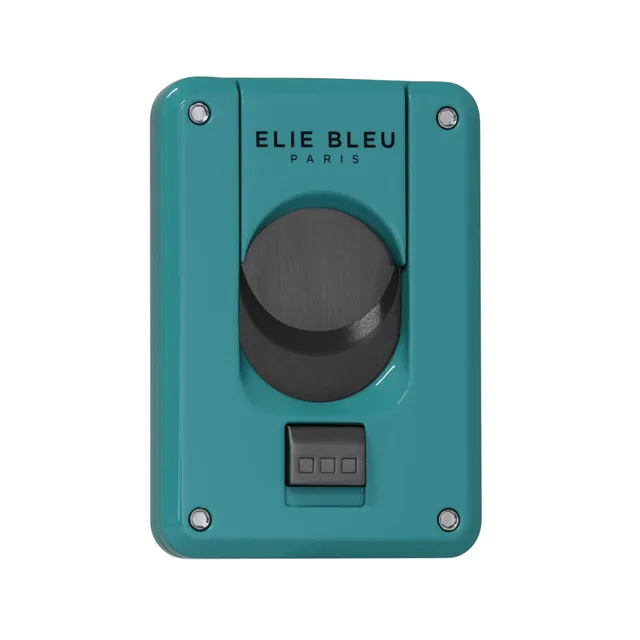 Elie Bleu EBC4413 dobbelbladet sigarkutter turkis