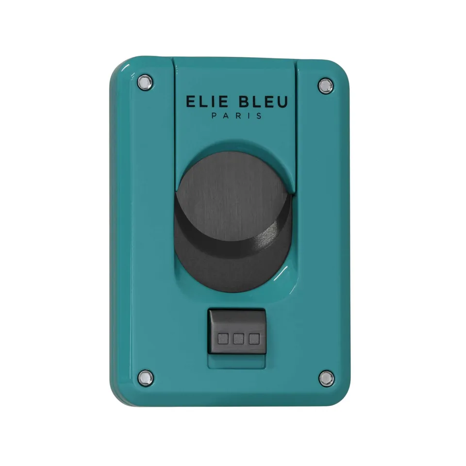 Elie Bleu EBC4413 dobbelbladet sigarkutter turkis