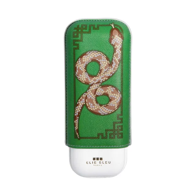 Elie Bleu Snake sigaretui 2 sigarer skinn
