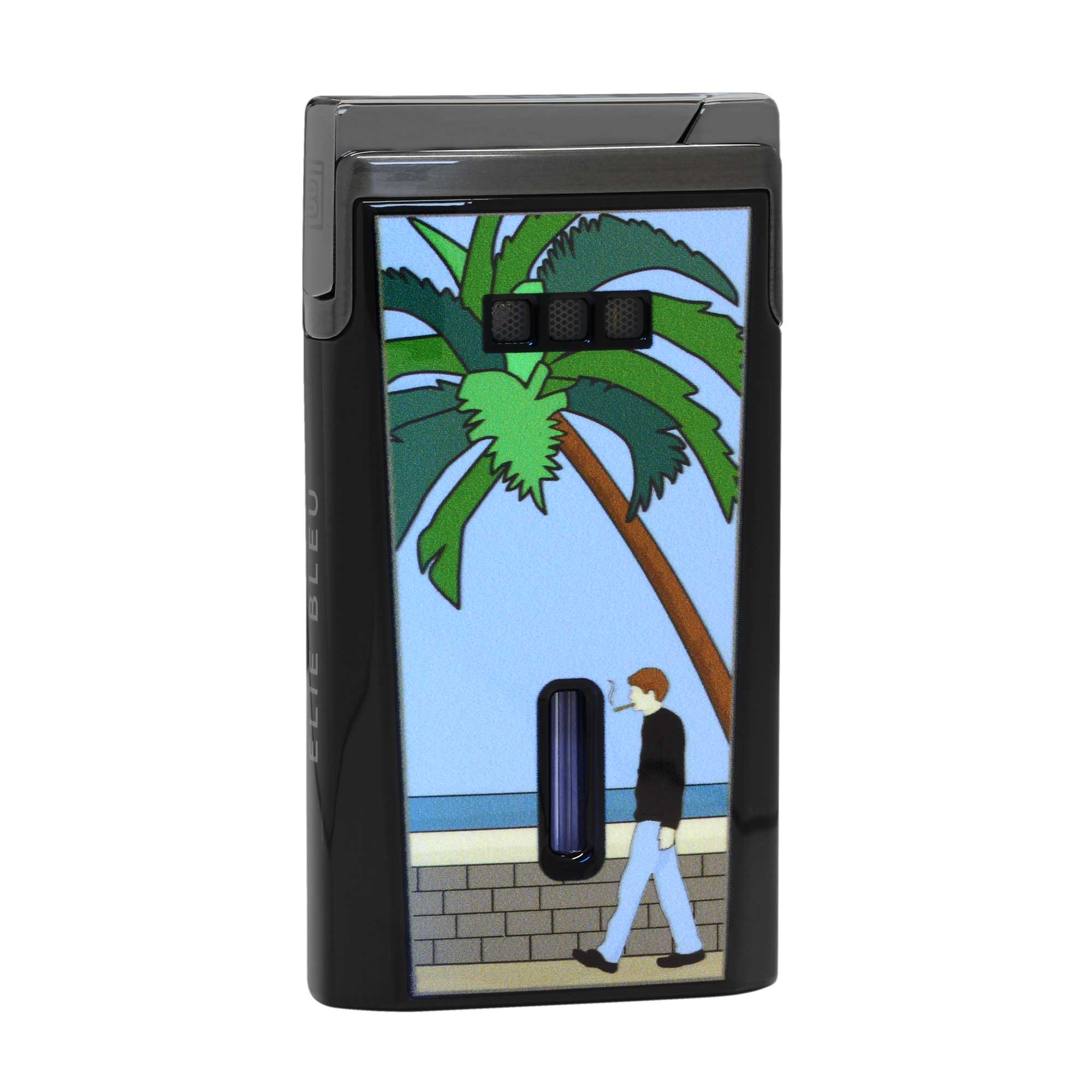 Elie Bleu Casa Cubana J15 lommelighter gun metal