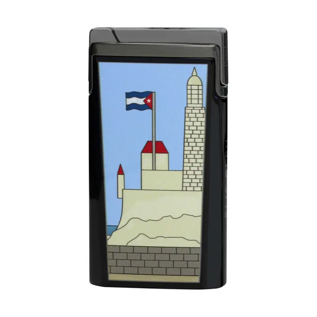 Elie Bleu Casa Cubana J15 lommelighter gun metal