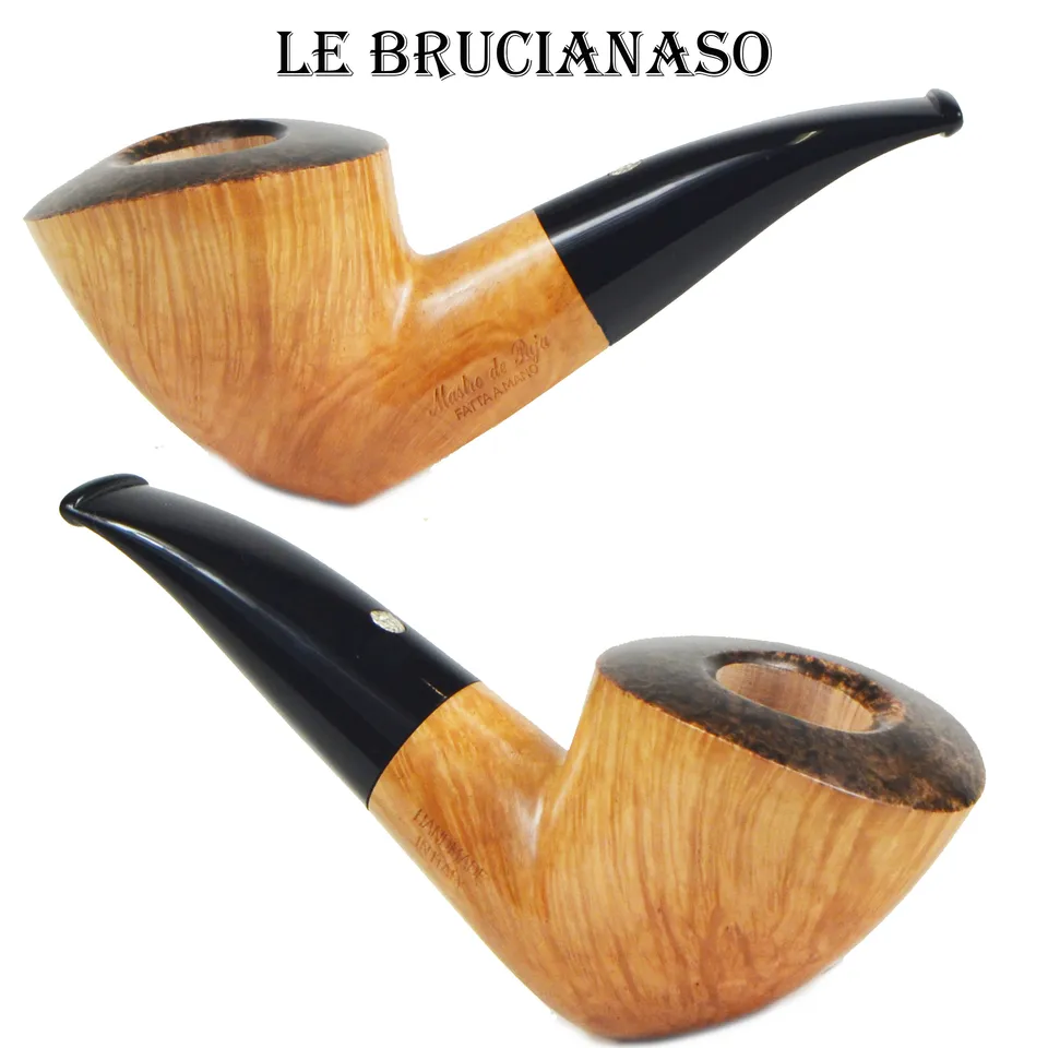 Mastro de Paja Le Brucianaso Elite tobakkspipe unikat briar