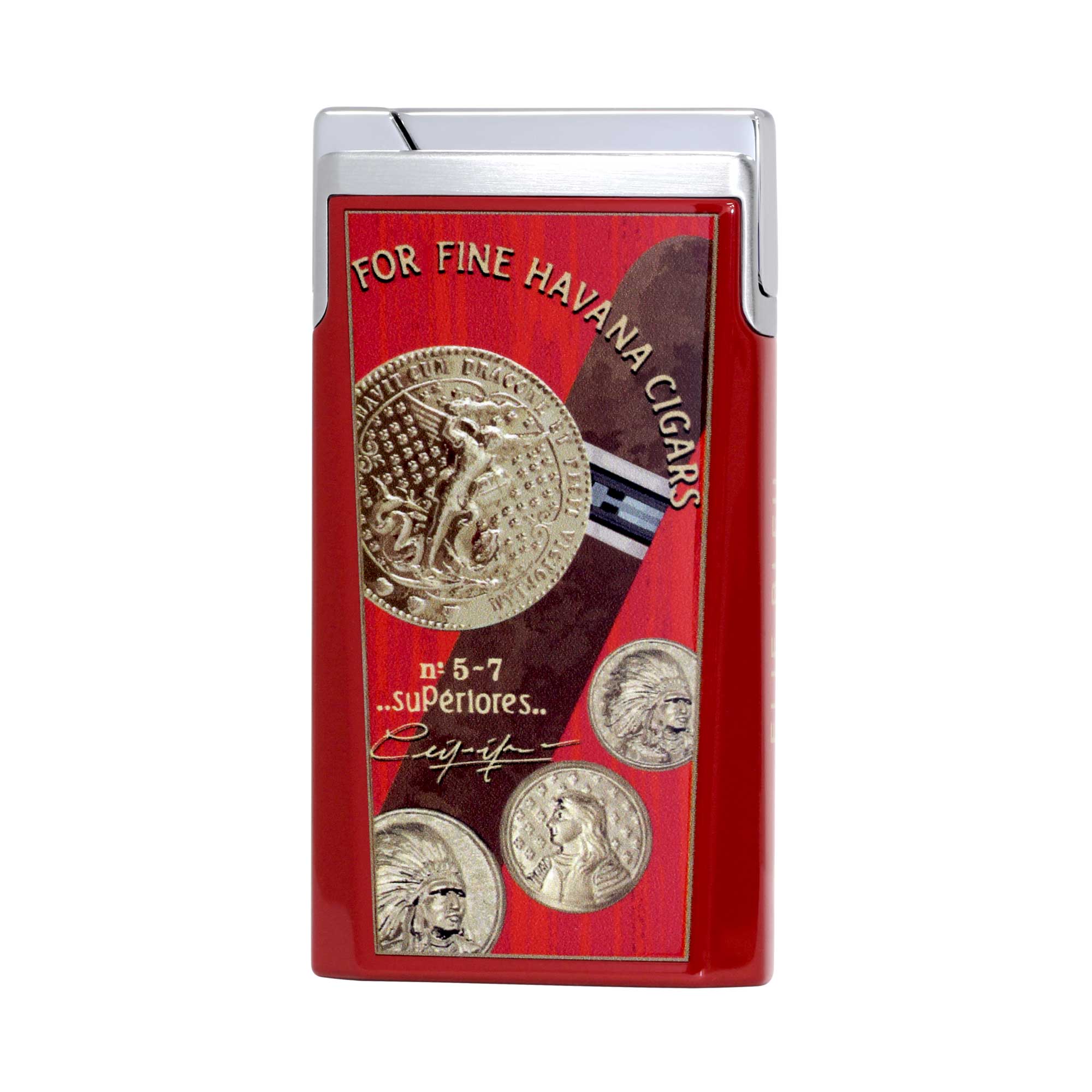 Elie Bleu J15 Medaille lommelighter lakk