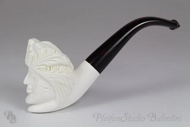 Bulentini Indianer M1372 merskumpipe midi håndlaget