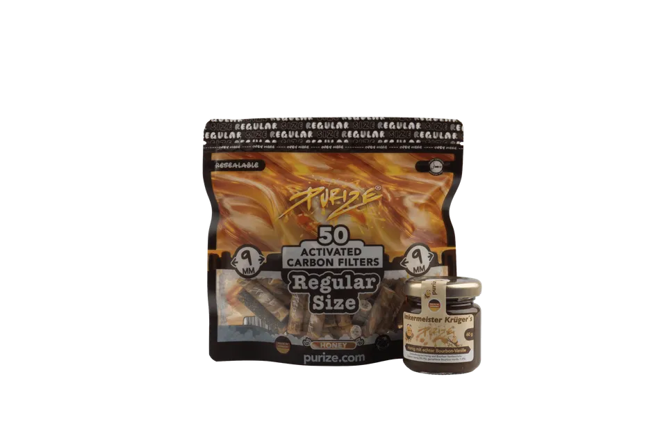 Purize Regular Size Honey kullfilter 50 stk honningglass