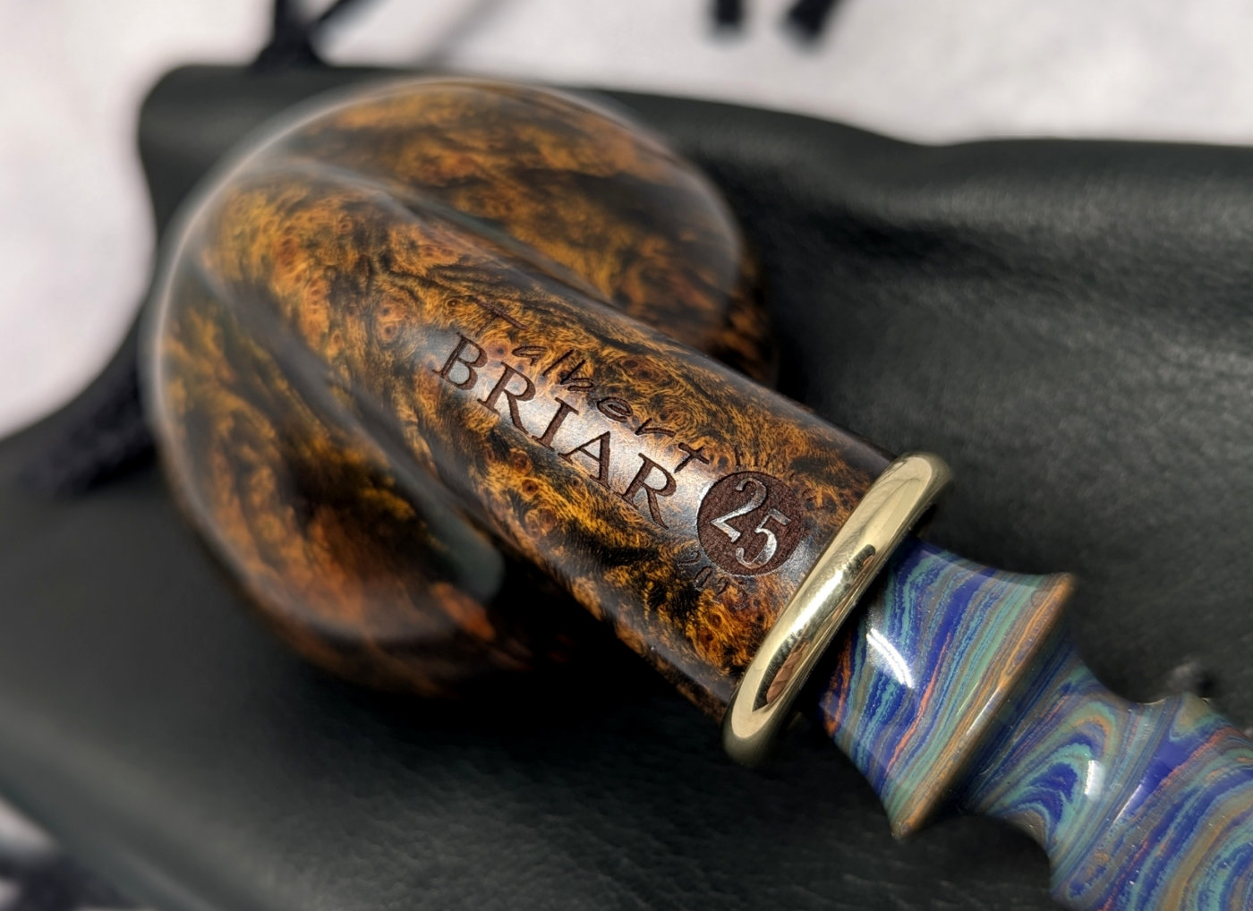 Talbert Briar 2501TB briarpipe First of 2025 ebonitt