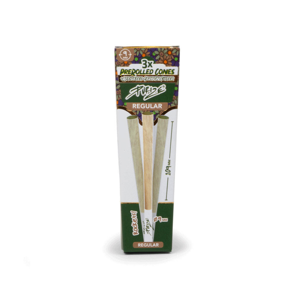 Purize Cones ferdigrullet 109 mm Xtra Slim 3 stk