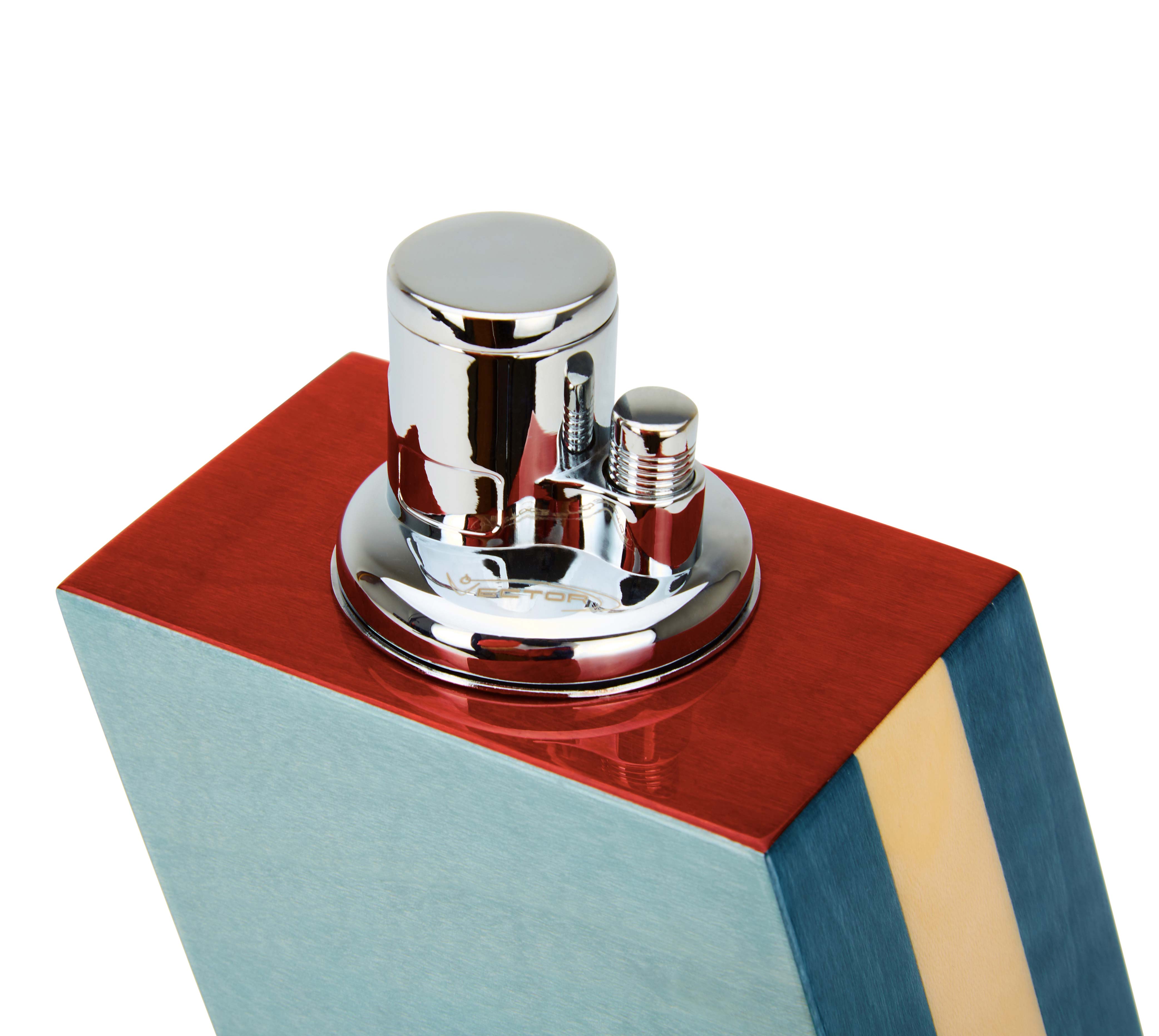 Elie Bleu Casa Cubana bordlighter stor trippel flamme
