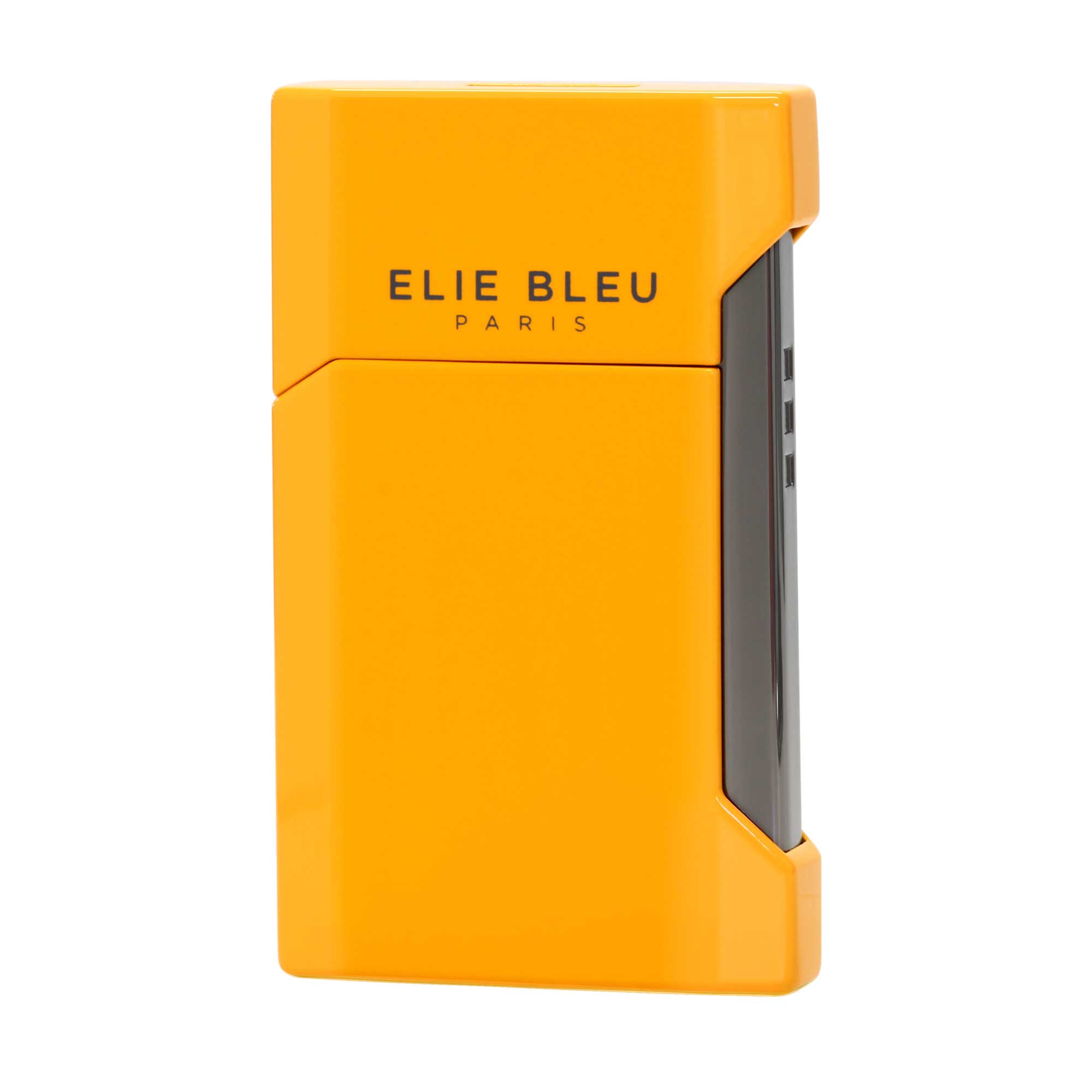 Elie Bleu Plano lommelighter svart matt lakk