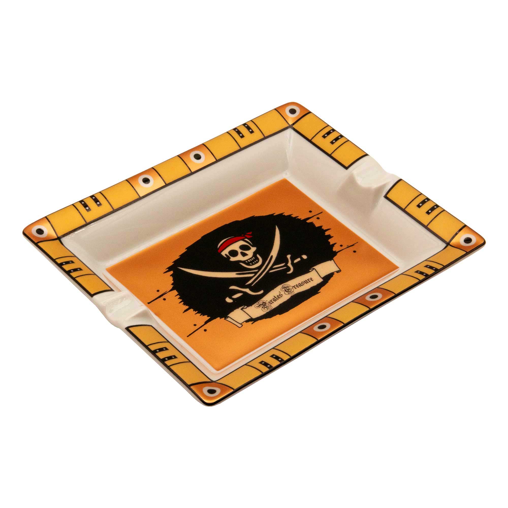 Elie Bleu Pirate askebeger porselen