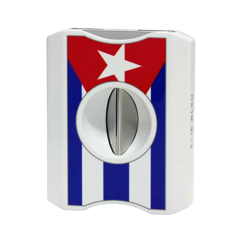 Elie Bleu Cuban Flag V-Cut sigarkutter Cuban Flag