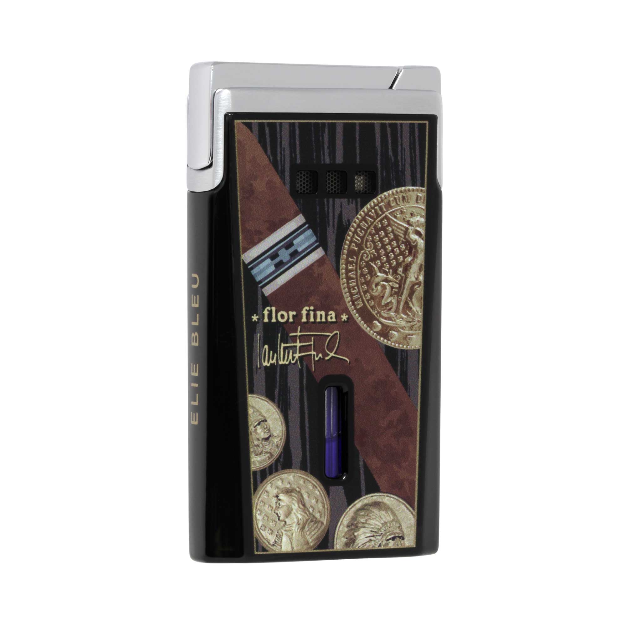 Elie Bleu J15 Medaille lommelighter lakk