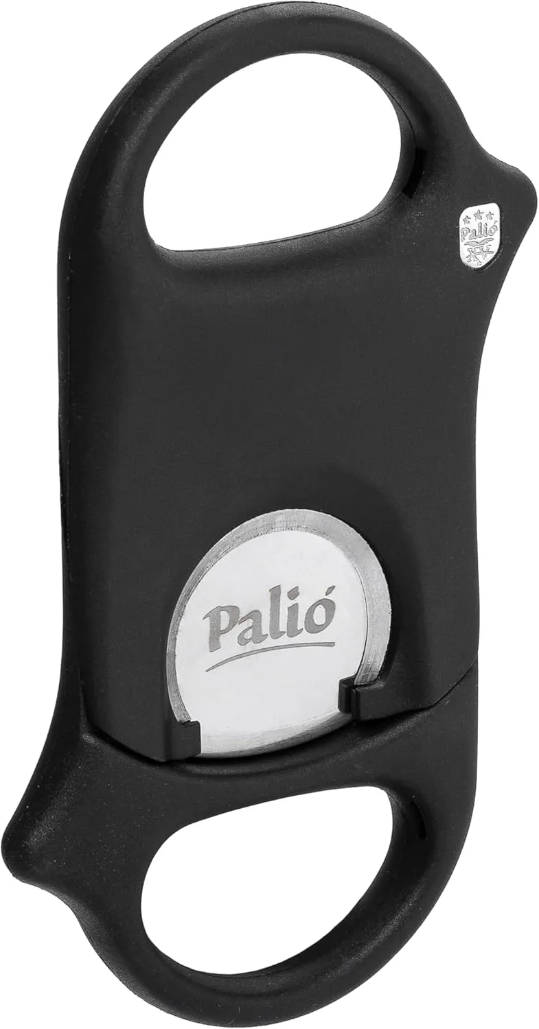 Palió Composite sigarkutter mattsvart – dobbel giljotin 70
