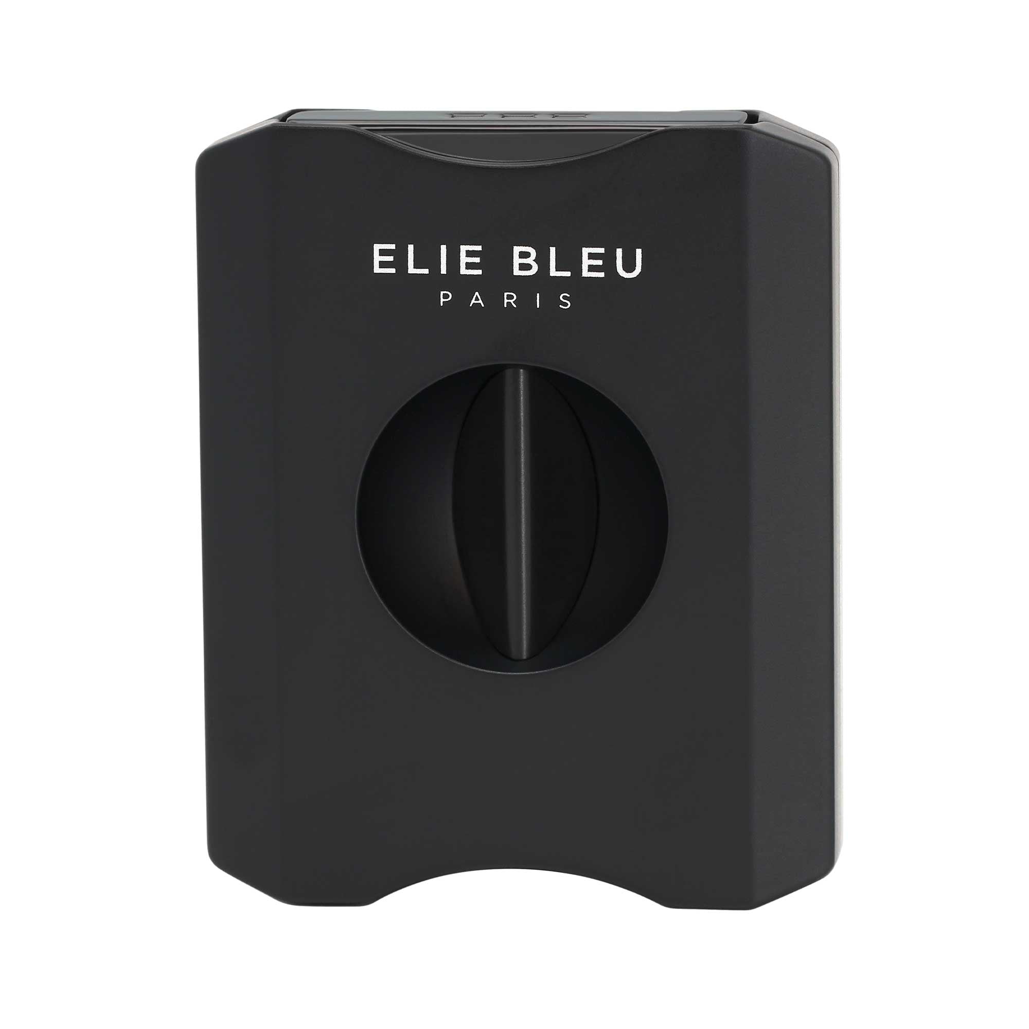 Elie Bleu V Cut sigarkutter Monochrome borstet solv