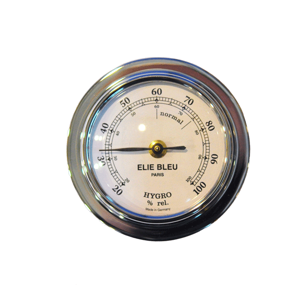 Elie Bleu hygrometer reserve gull humidor