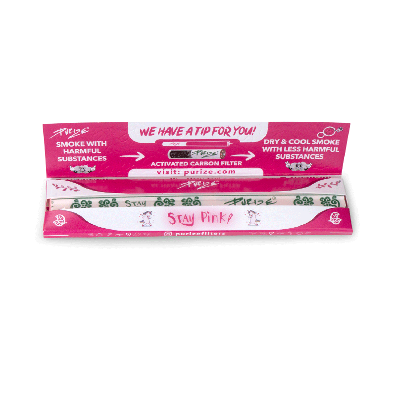 Purize King Size Slim rullepapir brown 42 stk ubleket