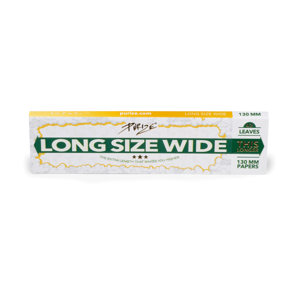Purize Long Size Wide rullepapir ubleket 40 pk