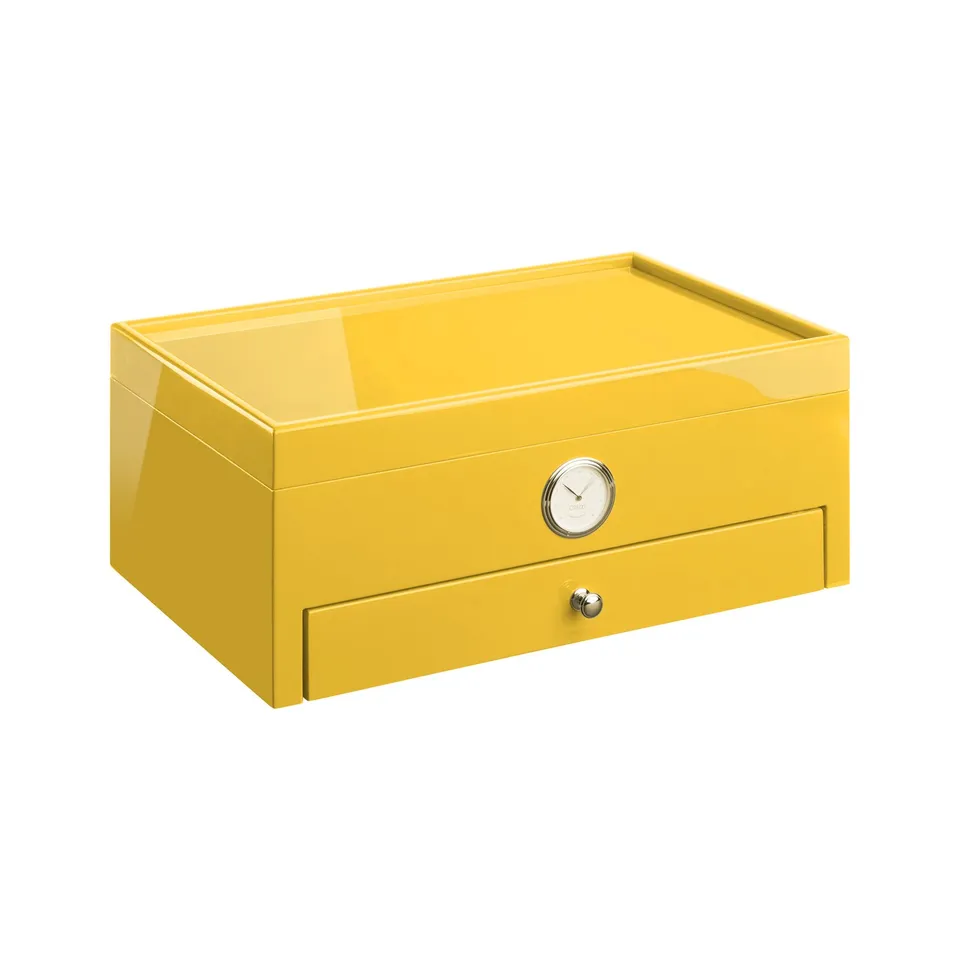 Morici Roma Special Club Edition humidor gul 100 sigarer
