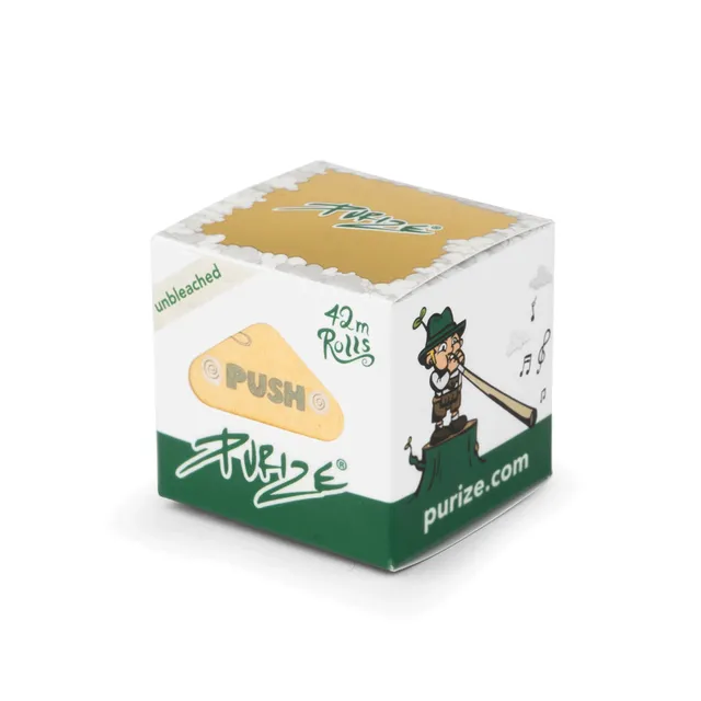 Purize Rolls 42m rullepapir brun 42 m langsom glød