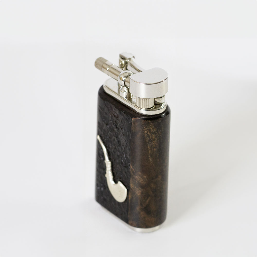 Mastro de Paja Handmade lighter messing briar stein
