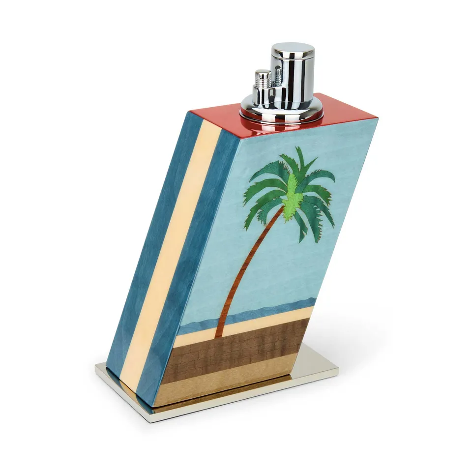 Elie Bleu Casa Cubana bordlighter stor trippel flamme