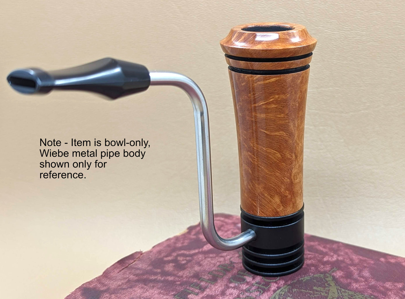 Talbert Pipes Wiebe Bowl 1 pipehode hånddreid
