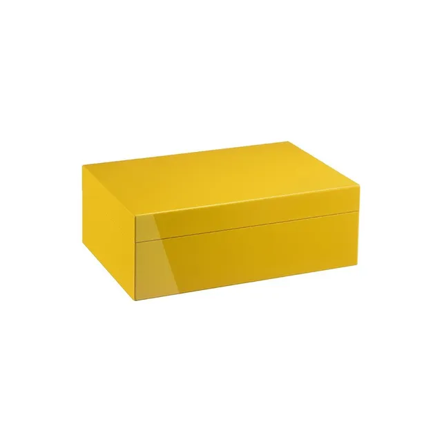Morici Roma SC1 smykkeskrin gult glass