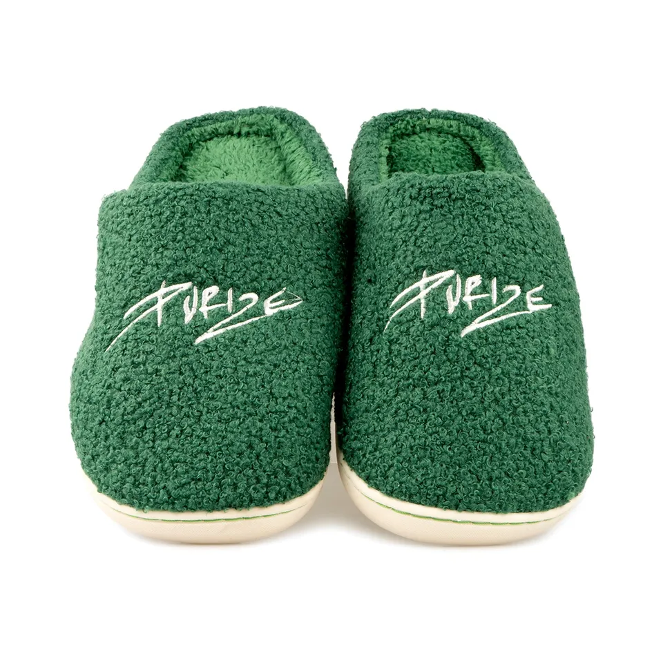 Purize Cozy Slippers tøfler 43-44 grønn