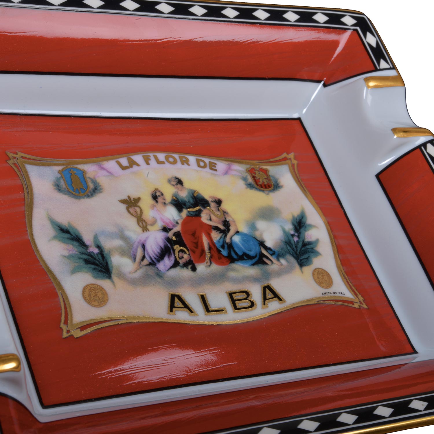 Elie Bleu Flor de Alba askebeger porselen sigar