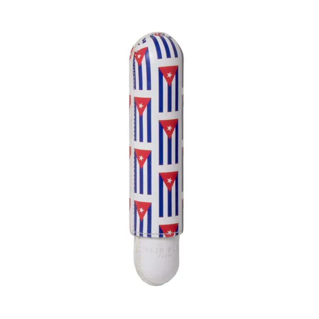 Elie Bleu Cuban Flags sigaretui lær 27