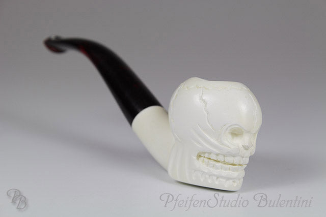 Bulentini Totenkopf M1385 merskumpipe midi hodeskalle