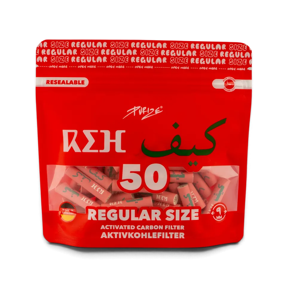 Purize Regular Size Kif Kif kullfilter 50 stk 9 mm