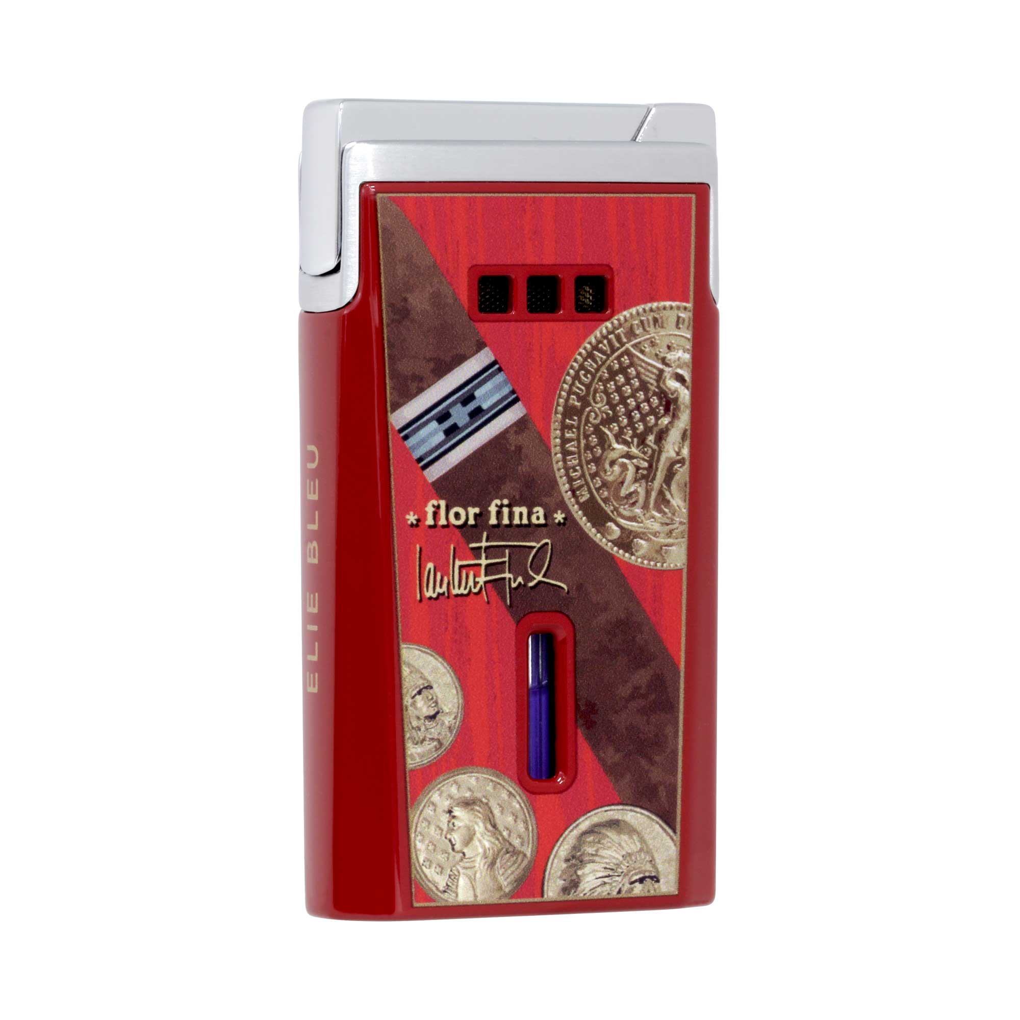 Elie Bleu J15 Medaille lommelighter lakk