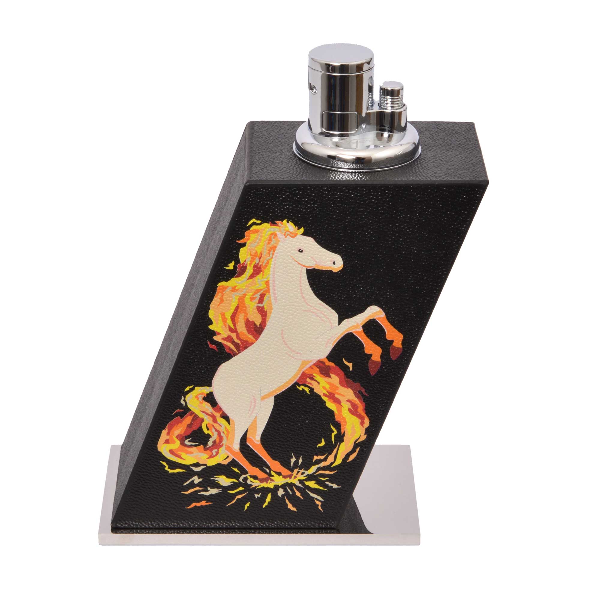 Elie Bleu Fire Horse bordlighter stor lær