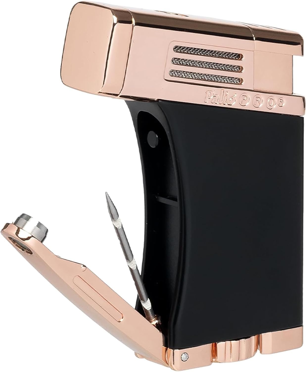 Palió PRO Scorpius sigarlighter svart single-jet med punch