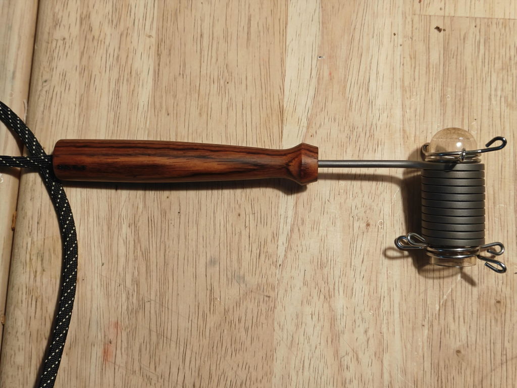 Ed's TNT PID Coil håndtak cocobolo 5 tommer