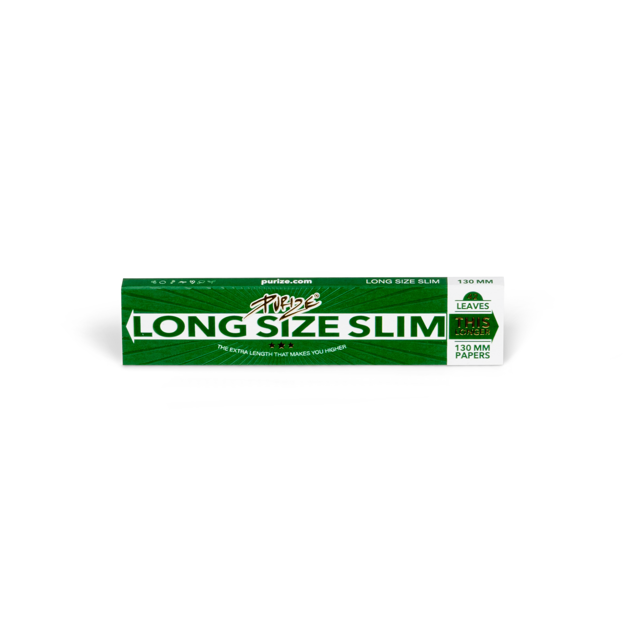 Purize Long Size Slim rullepapir 42 ark ubleket