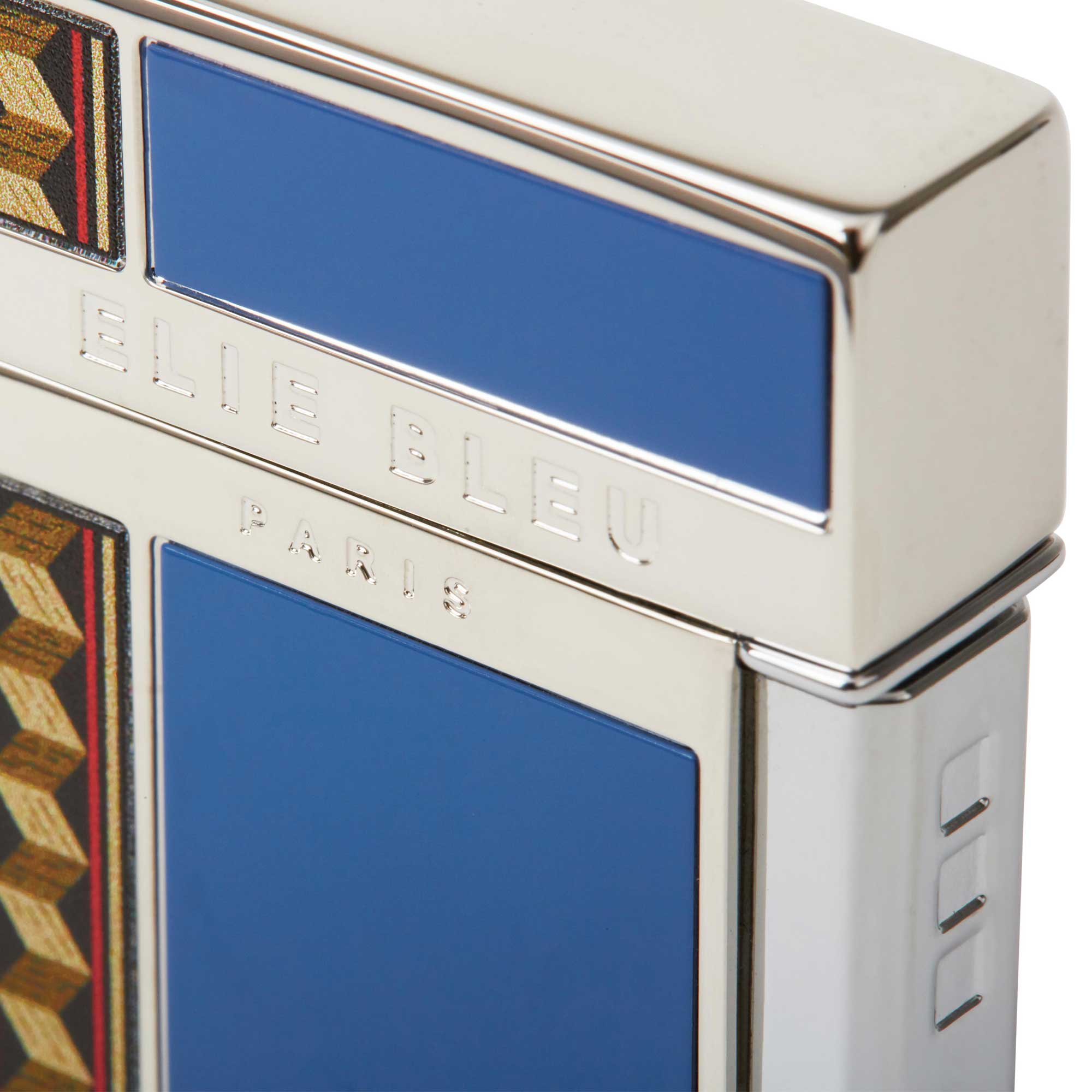 Elie Bleu Diamond Jetflame Alba lighter rød EBJ1453