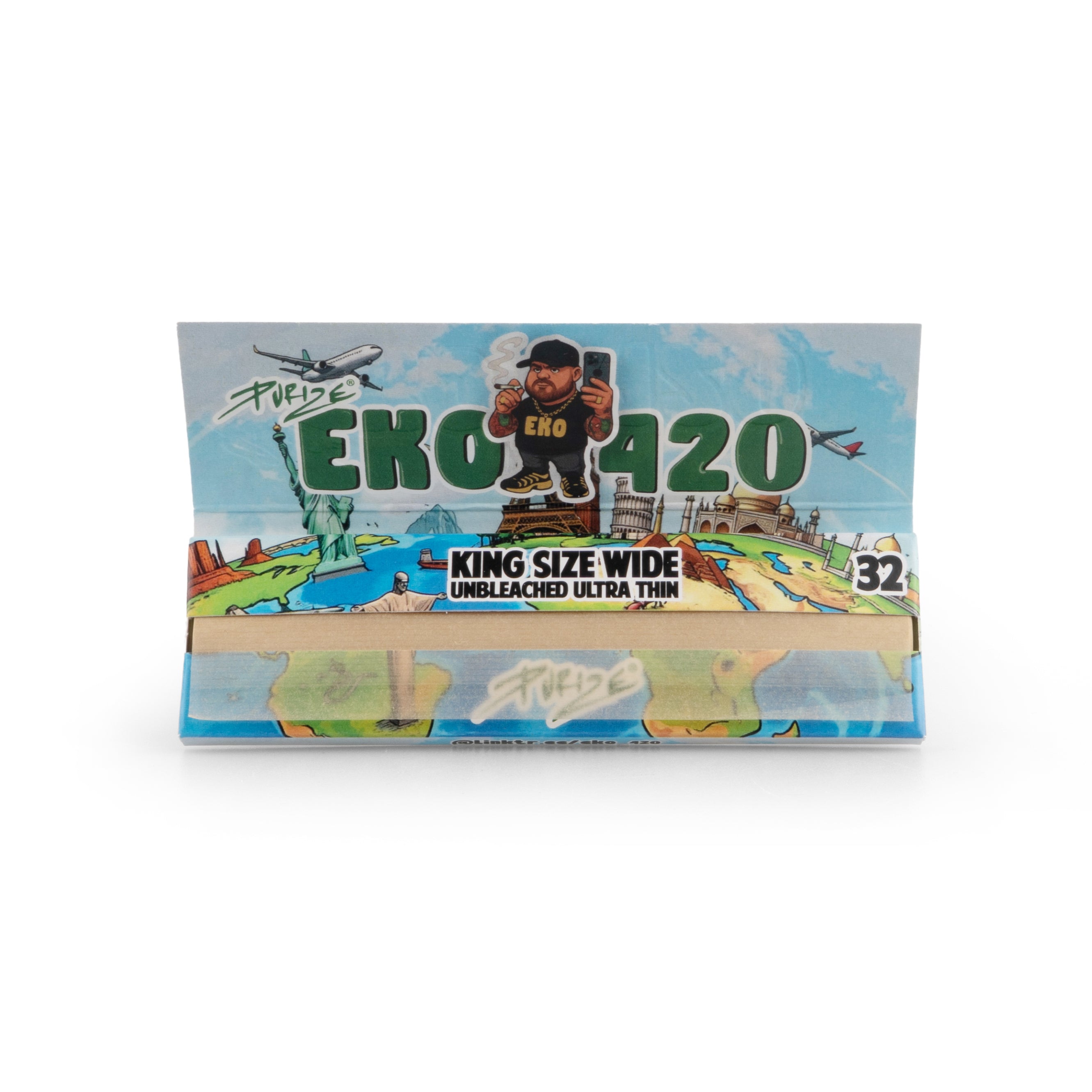 Purize Eko King Size Wide rullepapir ubleket 32 stk