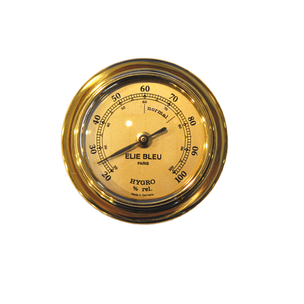 Elie Bleu hygrometer reserve gull humidor