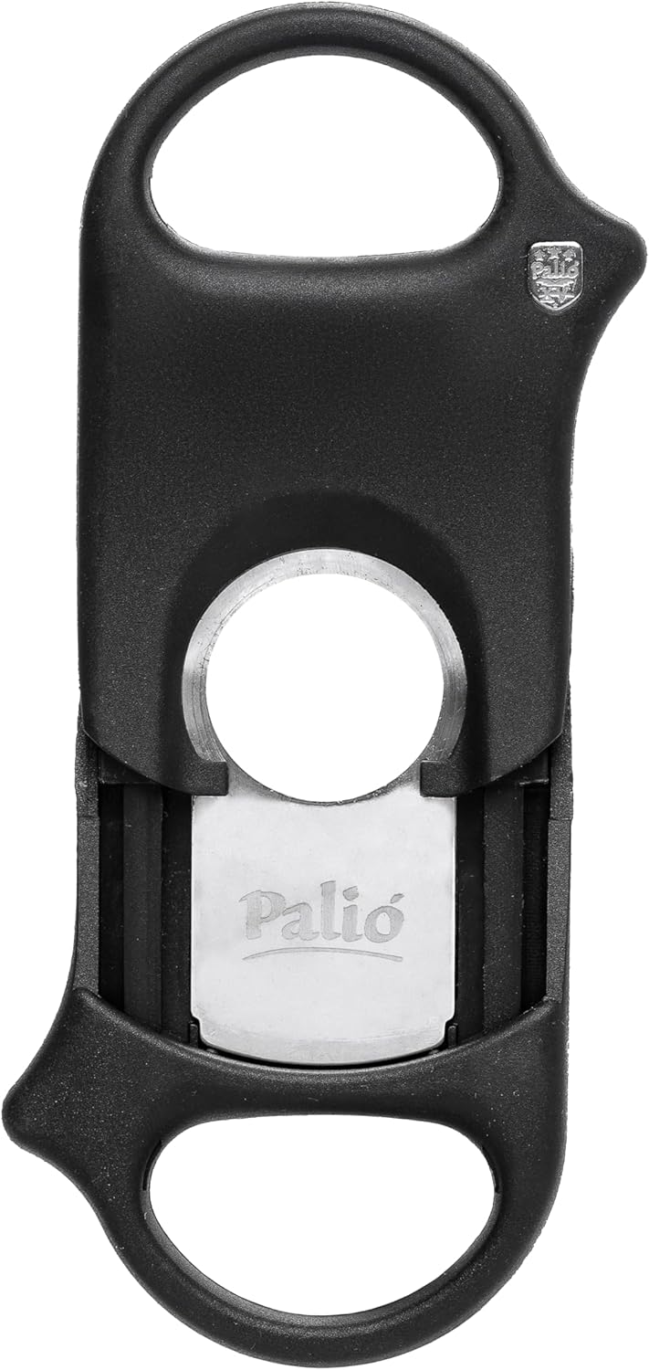 Palió Composite sigarkutter mattsvart – dobbel giljotin 70
