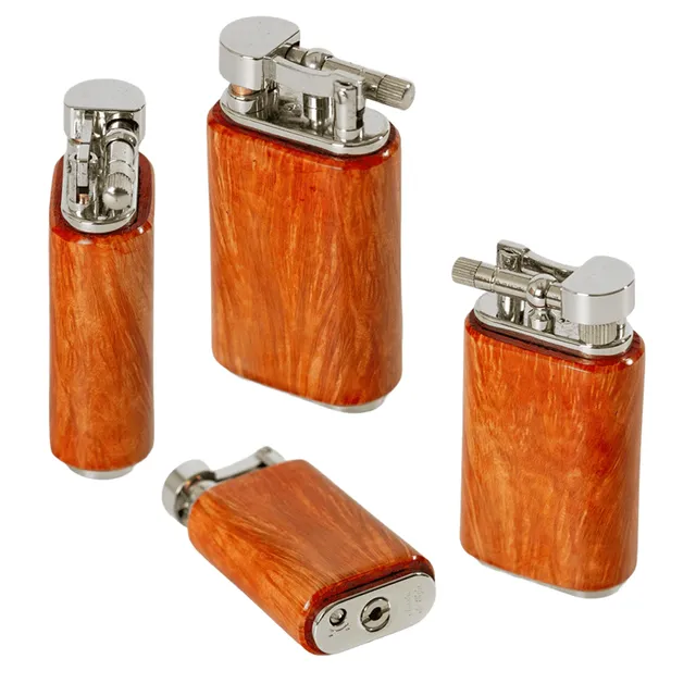 Mastro de Paja Handmade lighter bensin briar