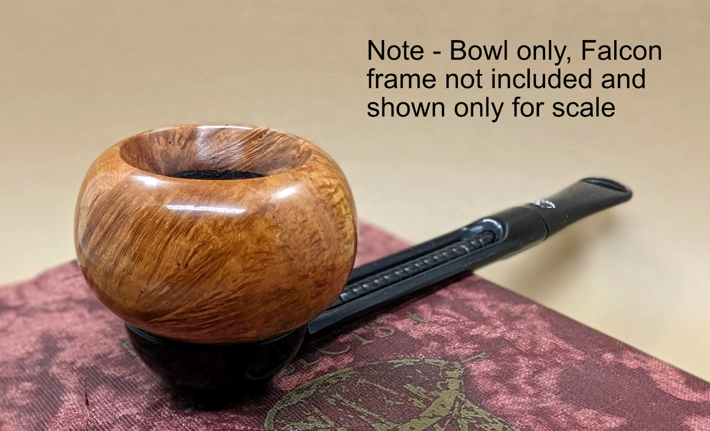 Talbert Falcon Bowl 3 pipeskål håndlaget bred kant